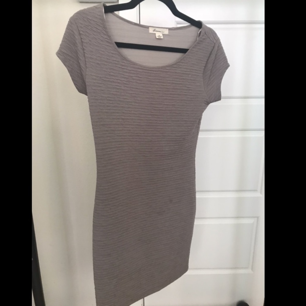 Tan and Black Forever 21 Dress